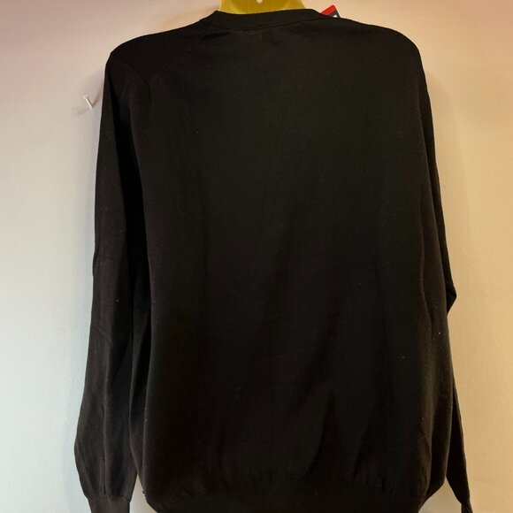 Nautica Men's Black Crewneck Sweater - Size Medium - NWT - Picture 4 of 4